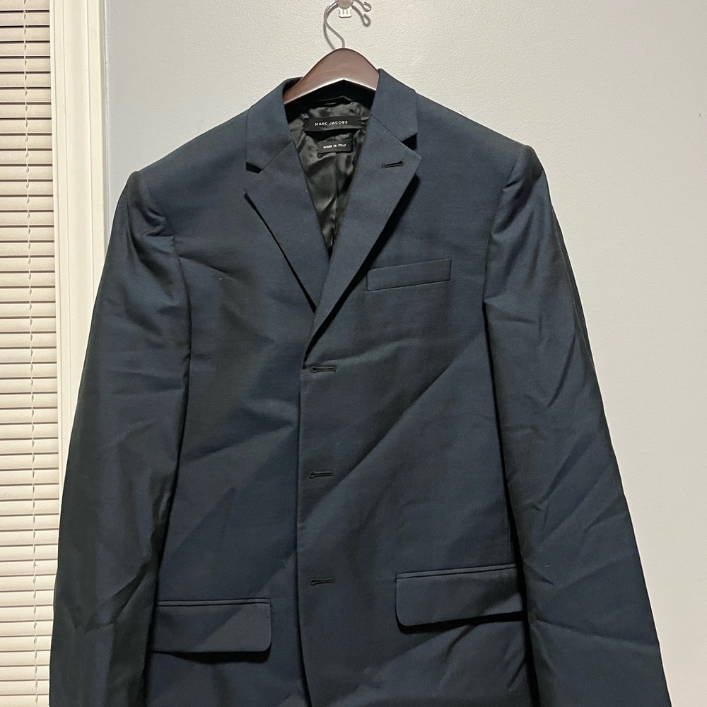 Marc Jacobs Black Sport Coat Classic Design